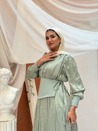 Velora Belt Dress - Mint Green
