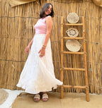 The Flow Skirt - White