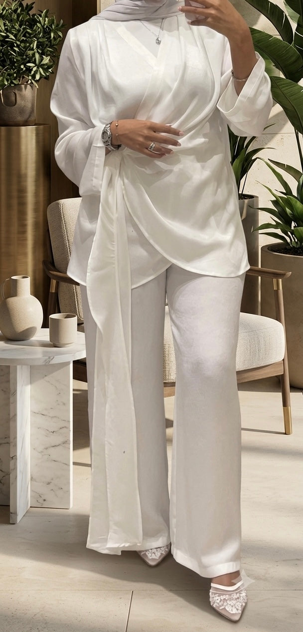 Layl Signature Set - Crystal White