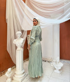 Velora Belt Dress - Mint Green